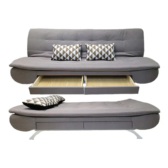 Sofá Cama Nuevo Sillón Convertible Con Cajones Living