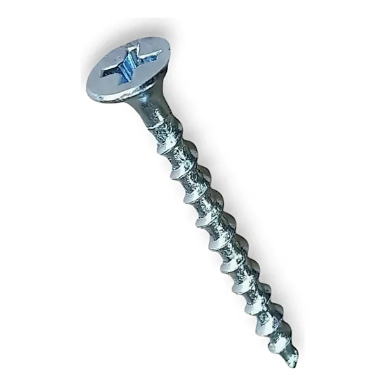 Tornillo Madera Crs Zincado 6x2 Pulg 1kg 450  Uni Aprox