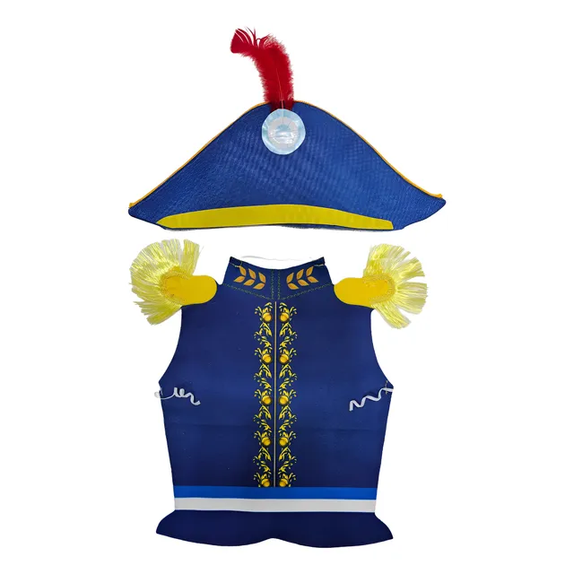 Set Disfraz Pechera Bicornio Patrios San Martín Belgrano Granadero Varios Niños