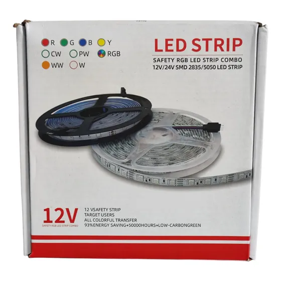Luz Led Cinta Rollo 10 Metros Tiras Luces Rgb Impermeable
