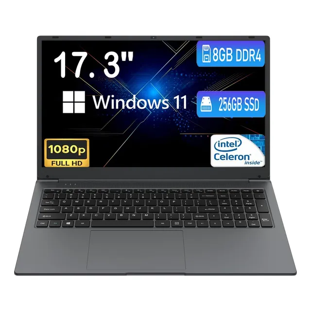 Mtwzmm Laptop De 17 Pulgadas, 8gb Ram 512 Ssd, Pantalla Fhd 