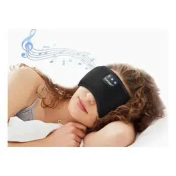 Antifaz Para Dormir Recargable Con  Auriculares Bluetooth