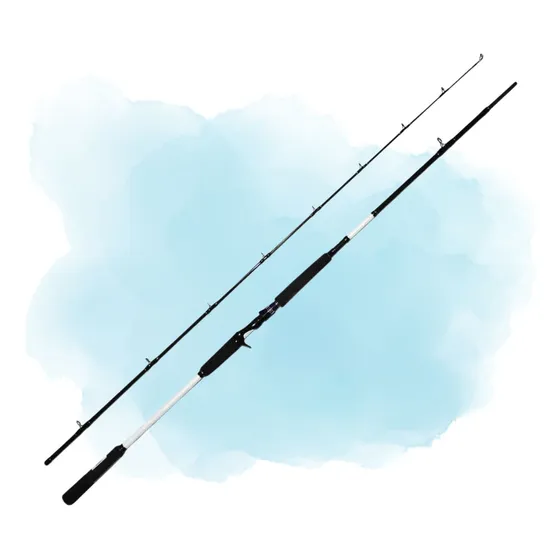 Vara Daiwa Lexa 802hfb (2,40m) 20-50lb 2 Partes P/carretilha