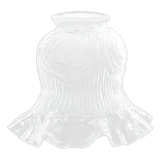 Tulipa Caracol Com Colar Fosca Para Pendente Lustre Arandela