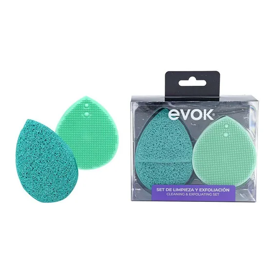 Set De Limpieza Y Exfoliacion Evok 2 Unidades