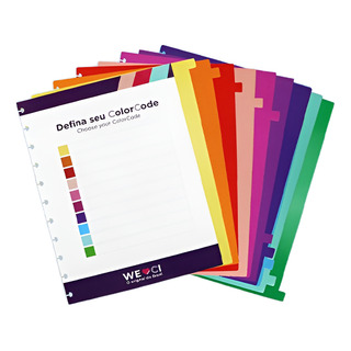 Caderno Inteligente Divisórias Grande Colorcode Caderno Inteligente Divisórias Grande Colorcode