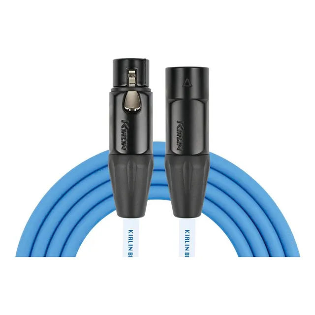 Cable Micrófono Kirlin Blue-line Xlr 6m Blm-220-beg