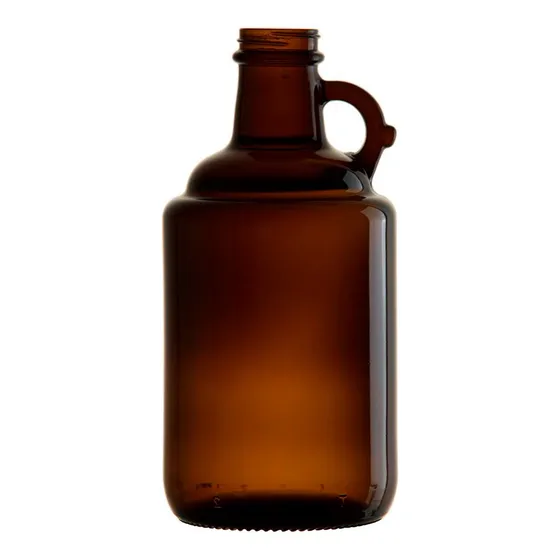 2 Growler 1 Litro + Tapa ( Botella Vacia)