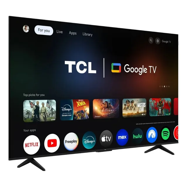Pantala Tcl 75 Pulgadas Qled 4k Uhd Smart Google Tv Q Series