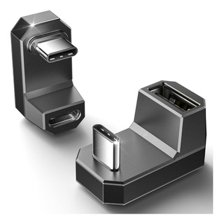 Pacote Com 2 Adaptadores Usb-c Para Usb-c Jsaux 180°, Adapta Pacote Com 2 Adaptadores Usb-c Para Usb-c Jsaux 180°, Adapta