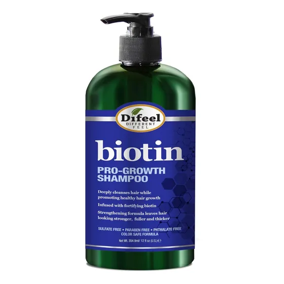 Shampoo Anticaida De Biotin Marca Difeel 354ml