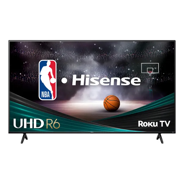 Pantalla Smart Tv Hisense 50 Pulgadas Led 4k Uhd Roku 50r6e4