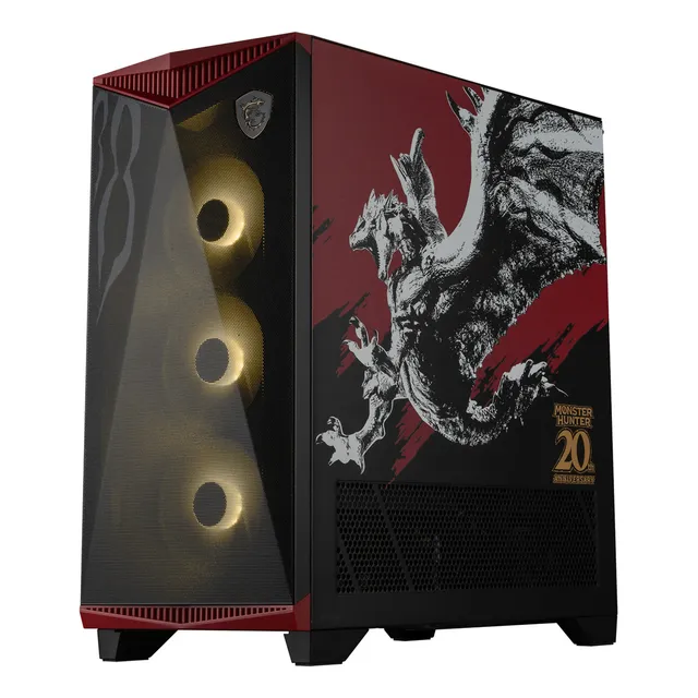 Gabinete Gamer Msi Mpg Gungnir 300 Monster Hunter E-atx 4fan