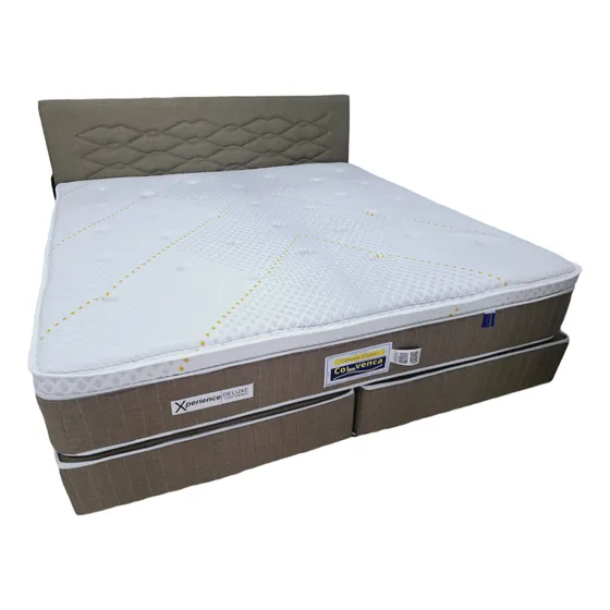Cama King Size Incluye Colchón Juego