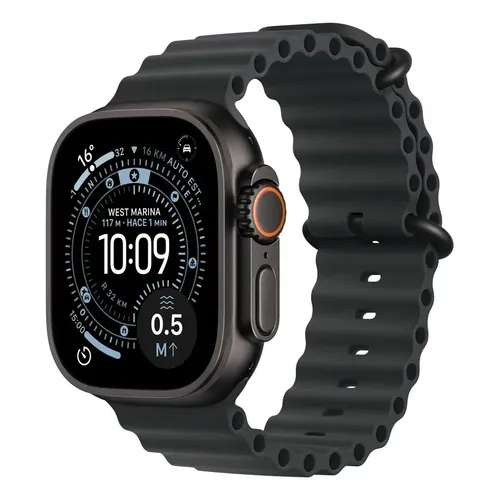 Apple Watch Ultra 2 GPS + Cellular • Caixa preta de titânio de 49