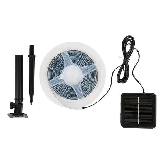 Stripe, 3 Metros, 90 Led, Energía Solar, Impermeable, Flexib