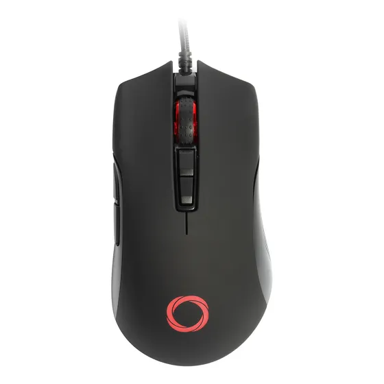 Mouse Gamer Nibio Trigger 12000dpi Rgb Programable 7 Botones