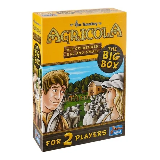 Agricola: All Creatures Big And Small Big Box Juego De Mesa