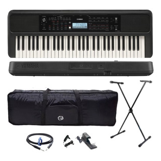 Teclado Yamaha PortĂĄtil 61 Teclas Psr E383 Kit Capa Suporte Teclado Yamaha PortĂĄtil 61 Teclas Psr E383 Kit Capa Suporte