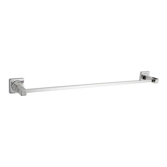 Toallero Quality Metal Cuadrado Satinado 60cm 10 Años Gtia 
