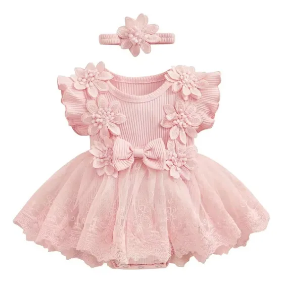 Body  Romper Bebê Menina Newborn