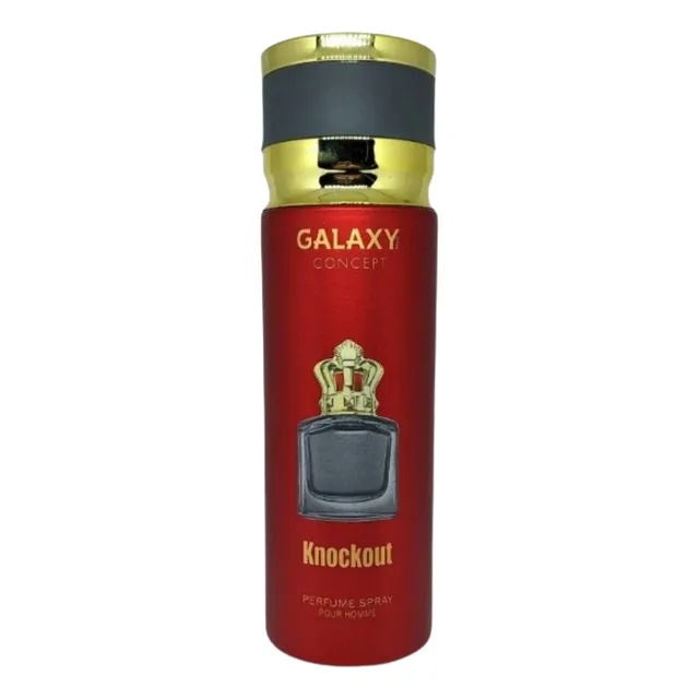 Perfume Masculino Knockout Galaxy Toque Seco Alta Fixação Pode Ser Usado Como Perfume Corporal Original Importado Rastro Marcante Linha Premium