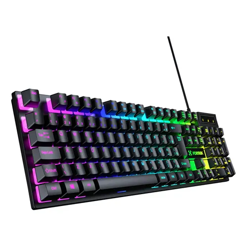 Teclado Mecanico Alpha Red Usb 2.0 Dazz V2 62000106 Cor de teclado