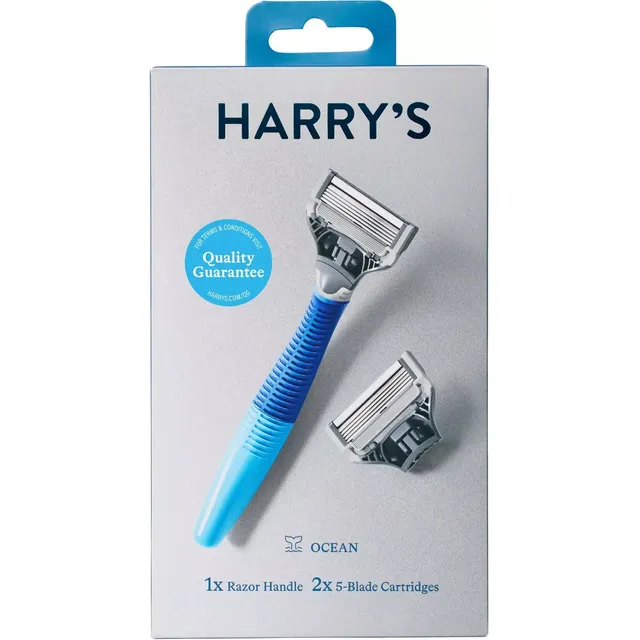 Afeitadora Harry's 5 Hojillas Con Repuesto Y Estuche