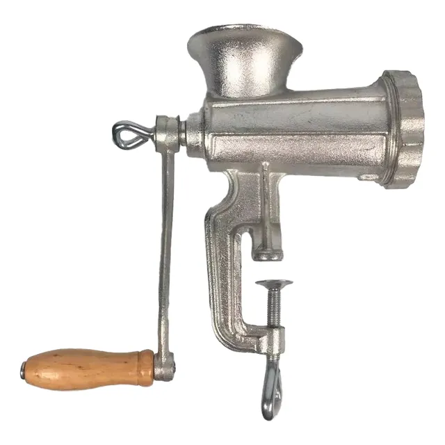 Picadora De Carne N° 8 Manual Fundición Aluminio Ideal Hogar
