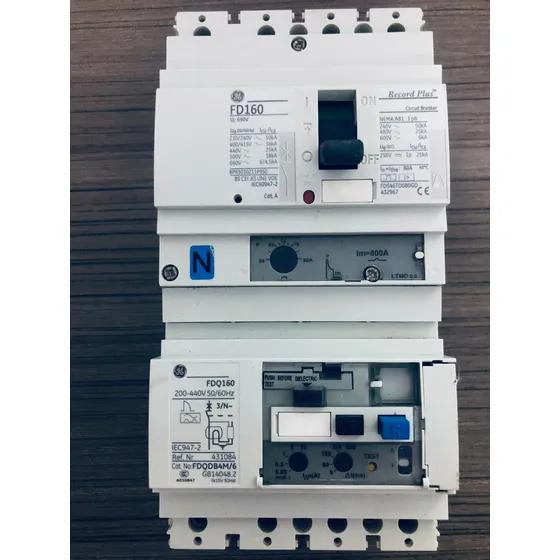 Breaker Ge Record Plus Fd160+fdq160