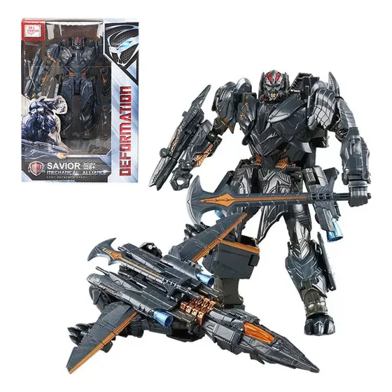 Boneco Transformers Caça Robô Megatron Avião Jato