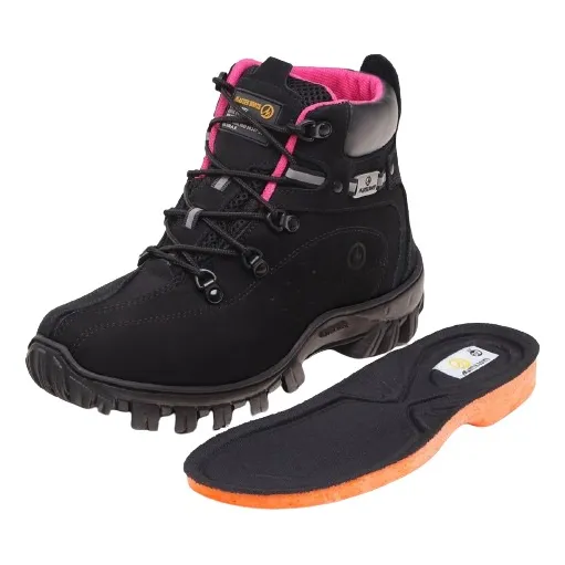 Coturno Master Boots Feminina Com C.a Segurança Palmilha Gel