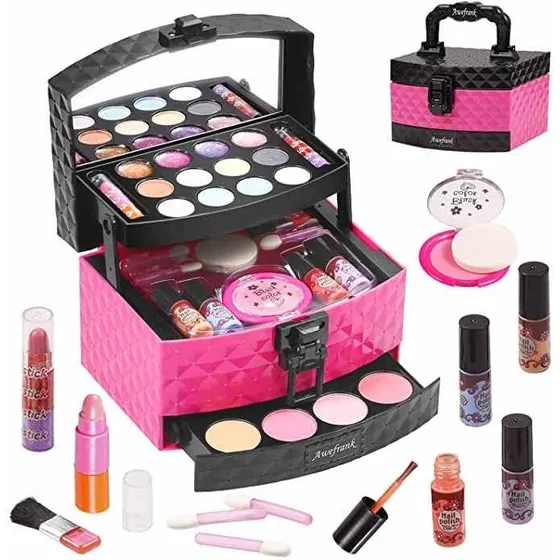 Maletita Maquillaje Real Para Niñas Traído De Usa Awefrank