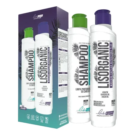 Organica Lisorganic Progressiva Sem Formol Para Gestantes E Crianças.