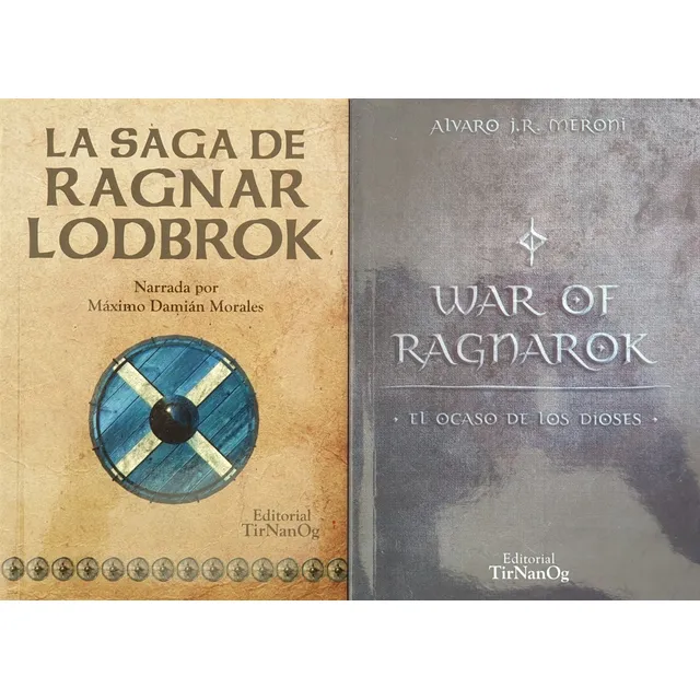 Lote De 2 Libros, De Alvaro J.r Meroni / Máximo Damián Morales. Editorial Tirnanog En Español