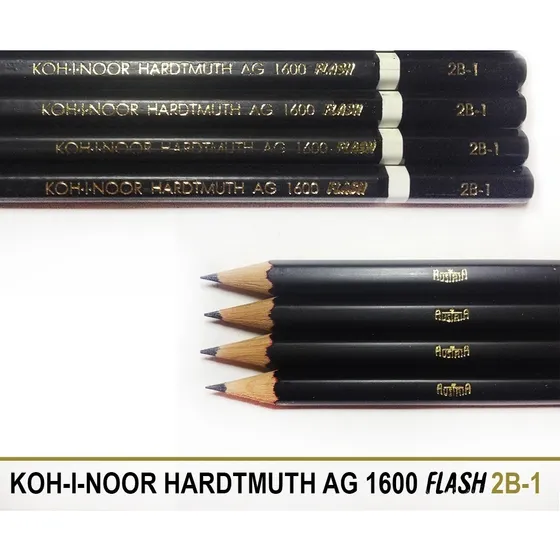 Lápices De Dibujo 2b Y 2h. Marca: Koh I Noor Hardtmuth
