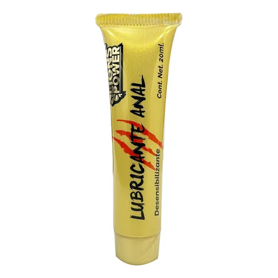 Lubricante Anal 20ml Lions Power Con Lidocaina