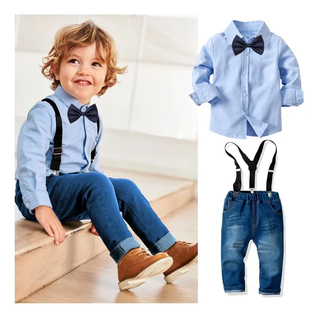 . Conjunto De Ropa De Cumpleaños For Niño Trajes De