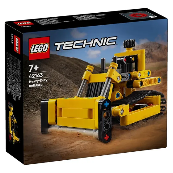 Lego Technic Bulldozer De Trabajo Pesado Cantidad de piezas 195