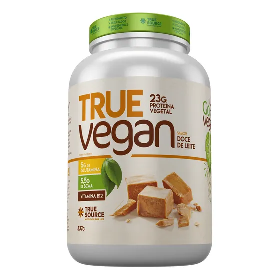Proteína Vegana True Vegan Proteína Isolada Com Vitamina B12