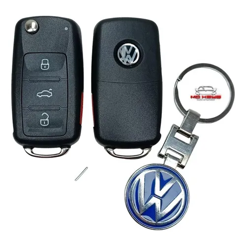 Llavero Original Grabado Con Carcasa De Llave Jetta Classic