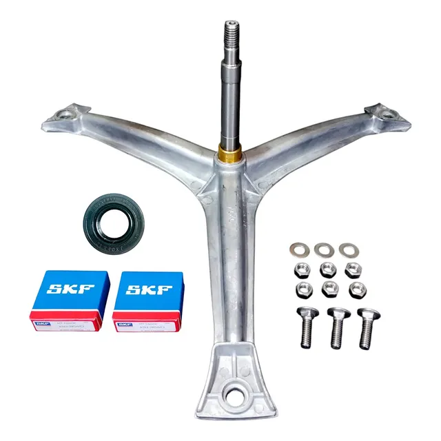 Kit Soporte Eje Tambor Lavarropas Marshall Mti 6152 T