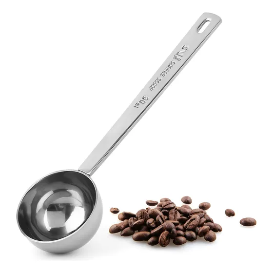 Auear, Paquete De 1 Cuchara Medidora De Café De Acero Inoxid