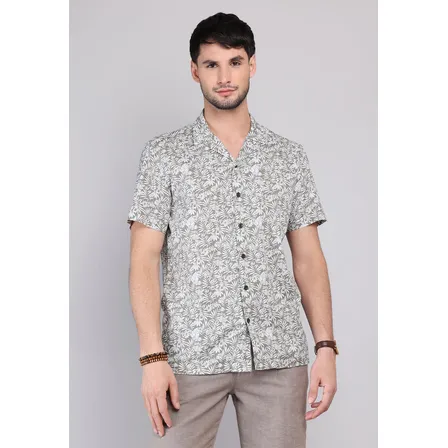 Camisa Casual Print Arrow Cm32036ol