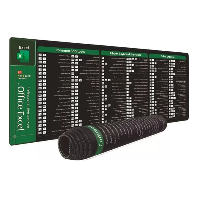 Para Alfombrilla De Ratón Con Acceso Directo A Excel, 300 X