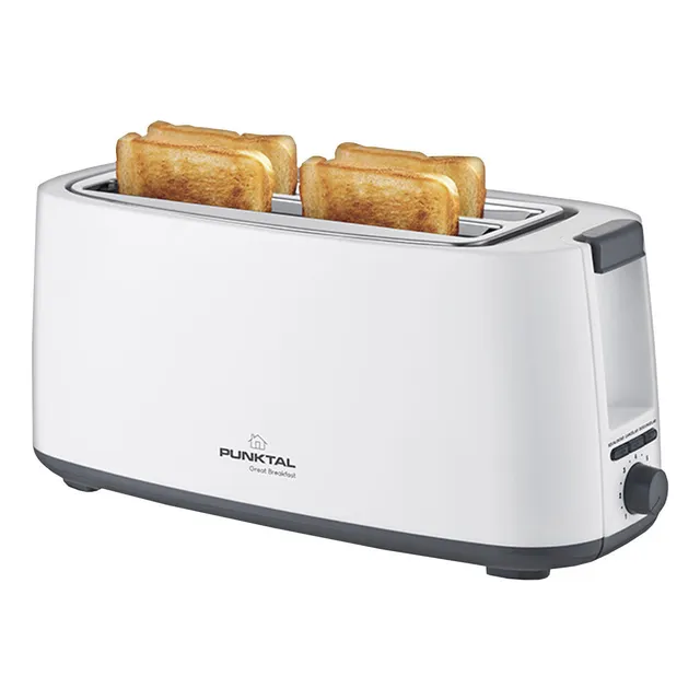 Tostadora Punktal 4 Panes 1400 W 7 Niveles De Tostado
