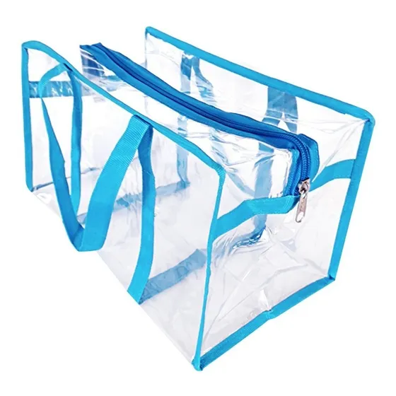 Bolsos Y Bolsas Multiusos Organizador En Vinilo Transparente