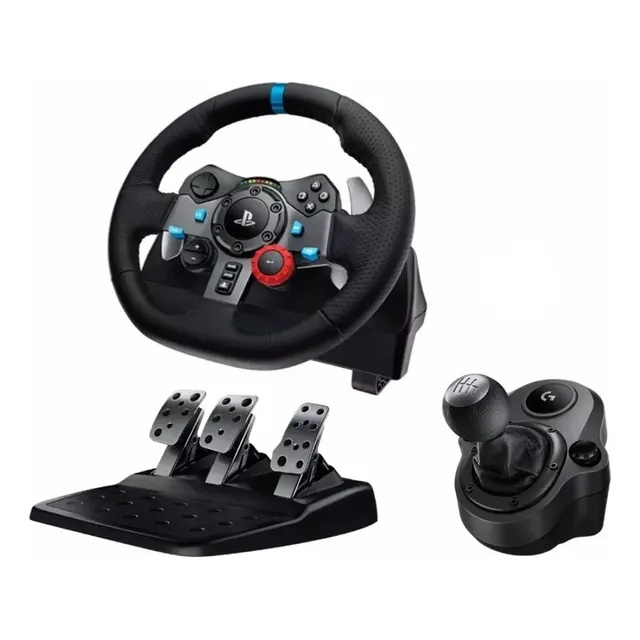 Volante para videojuegos Logitech G Kit G29 + palanca de cambios color negro