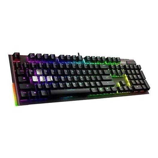 Teclado Mecanico Msi Gk80 Retroiluminado Rgb Gamer Gaming