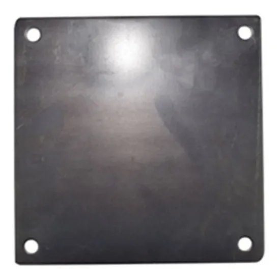 16 Placas De 40x50 Cm X 3/4  Con 4 Barrenos De  11/8  A36